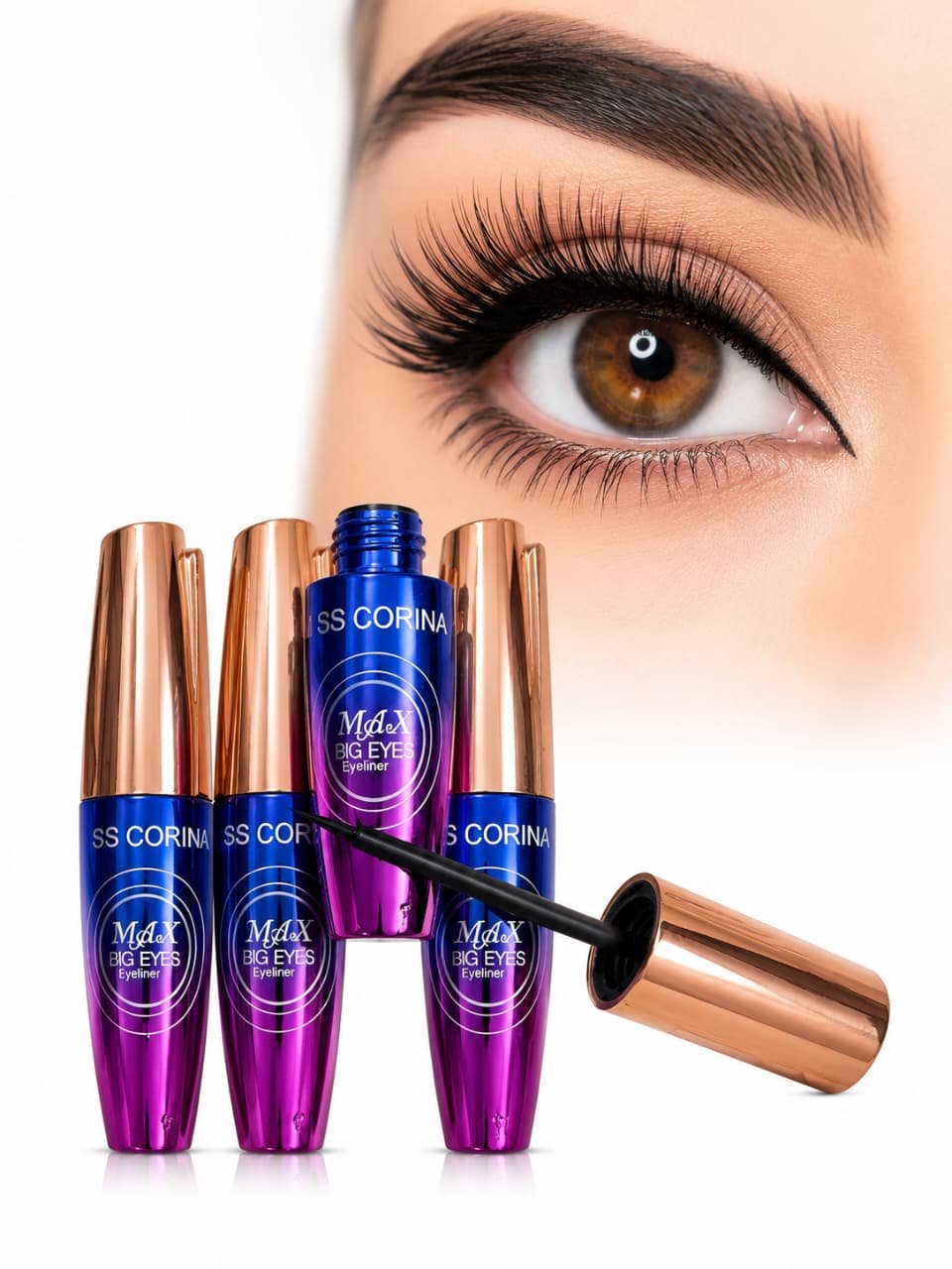 SS Corina M&X Big Eyes Eyeliner – Precision Black Eye Liner SS Corina M&X Big Eyes Eyeliner – Precision Black Eye Liner - Image 1