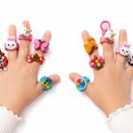 Girls Fashion Rings Set – Cartoon, Flower and Butterfly Designs