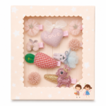 Luxury Handmade Girls Hair Clips Gift Box – Flower Love Design